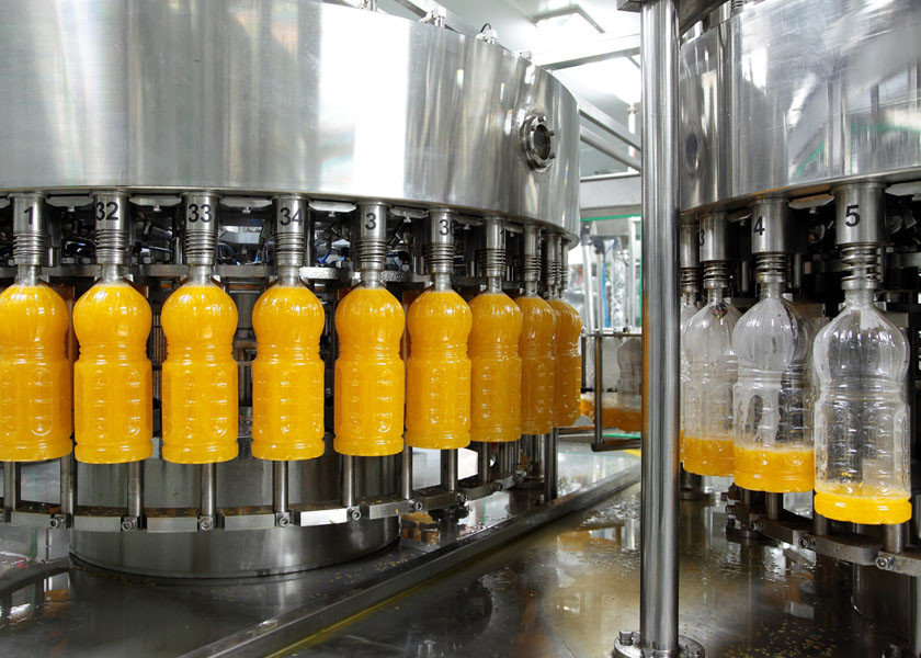 Full Automatic 500ml 3000BPH 3 In 1 Filling Machine bottling production line equipment