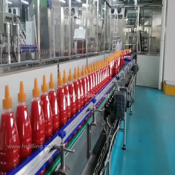 380V Intelligent Automatic Chili Sauce Filling Machine 2000ml